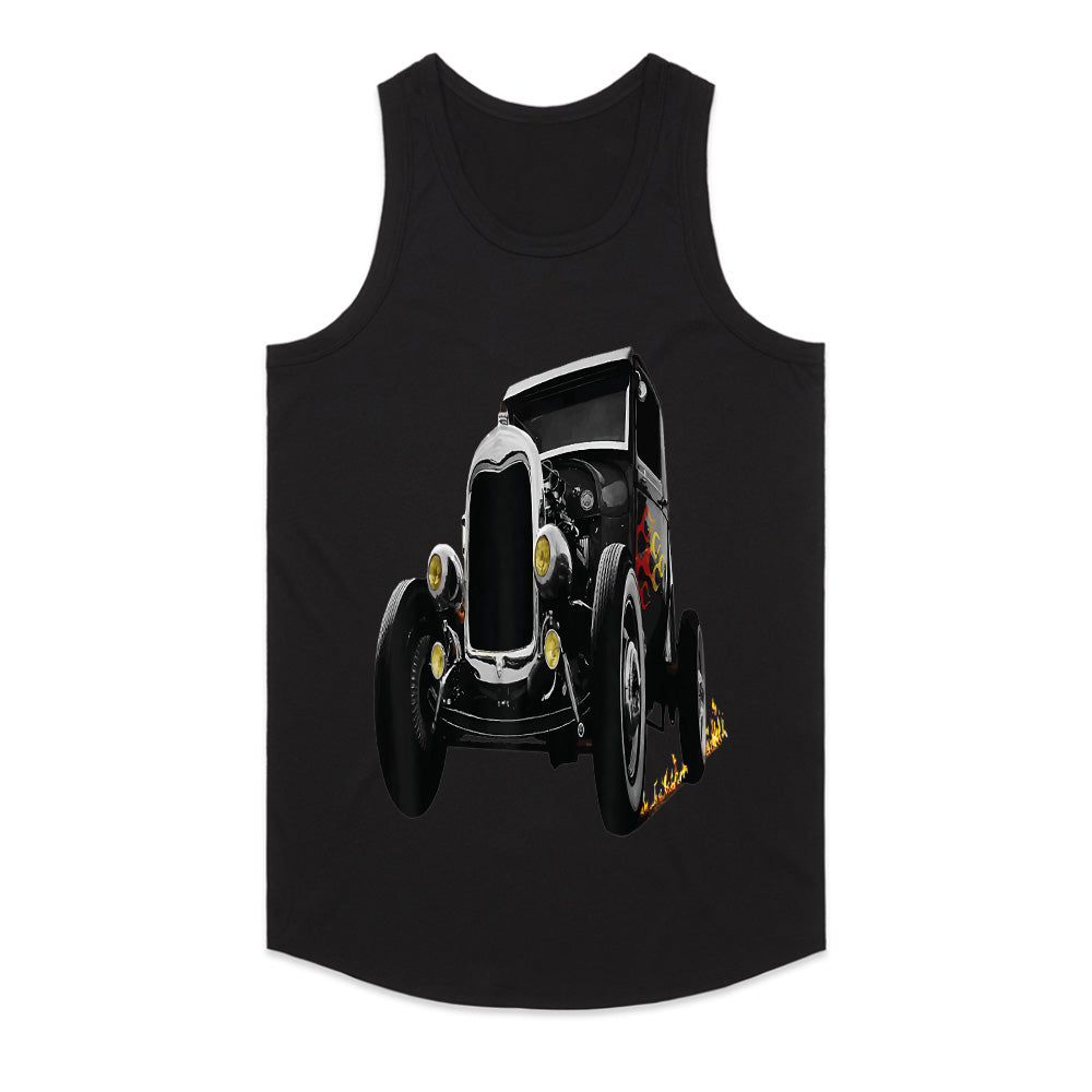 Retro Rat Rod Hot Rod T-Shirt – Vintage Classic Car Racer Tee