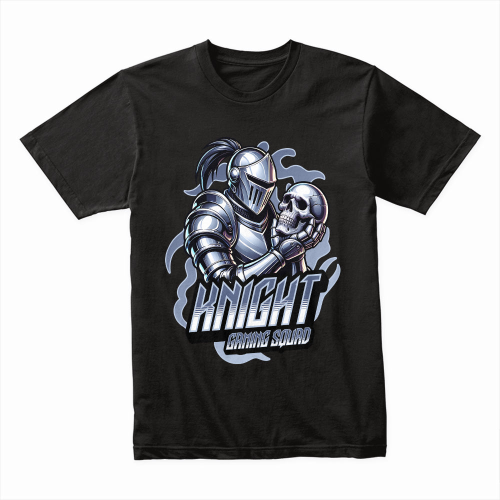 Knight Gaming Squad T-Shirt – Medieval Warrior Gamer Tee