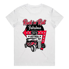 Rock 'n' Roll Fabulous 50s Hot Rod T-Shirt – Vintage Rockabilly Classic Car Tee