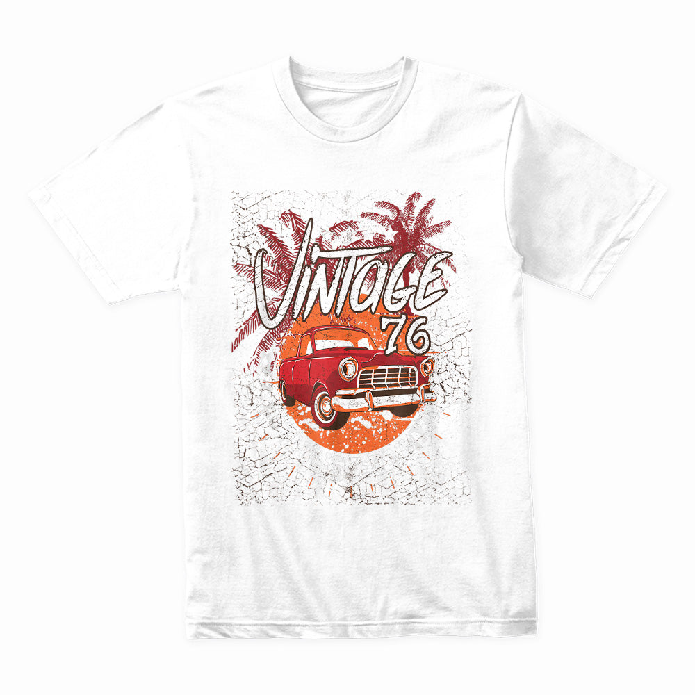 Vintage 76 Classic Car T-Shirt – Retro Hot Rod Racing Tee