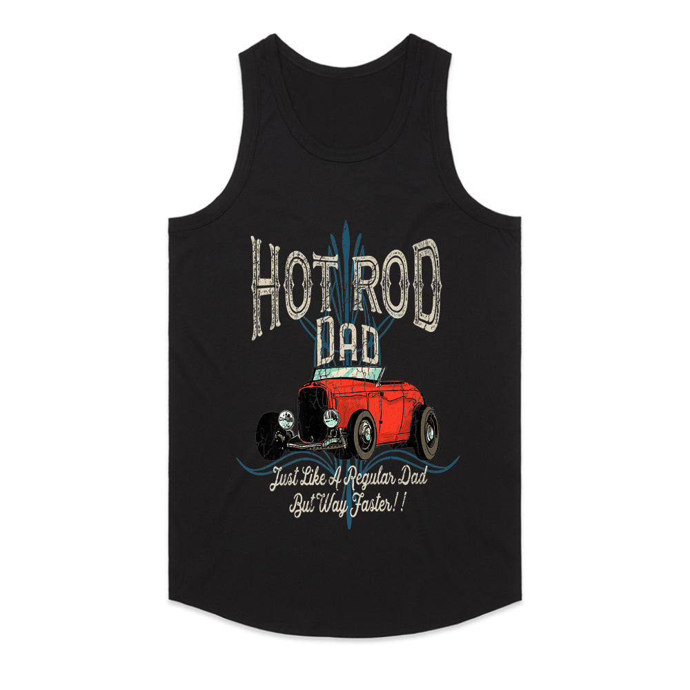Hot Rod Dad Vintage T-Shirt – Just Like a Regular Dad, But Way Faster!