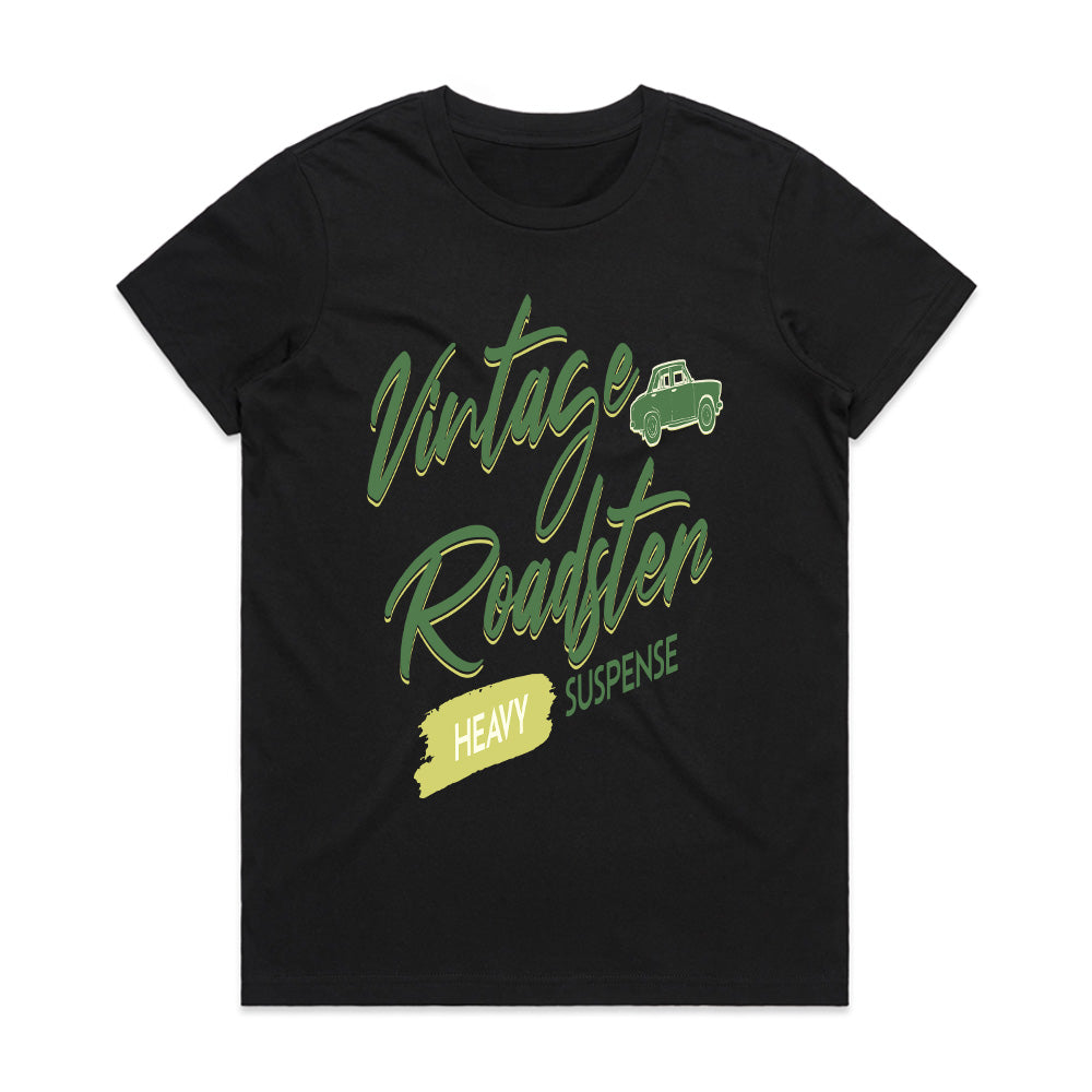 Vintage Roadster – Classic Retro Car Enthusiast Tee