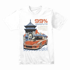 99% Dorifuto" JDM Drift T-Shirt – Toyota Supra Street Racing Aesthetic