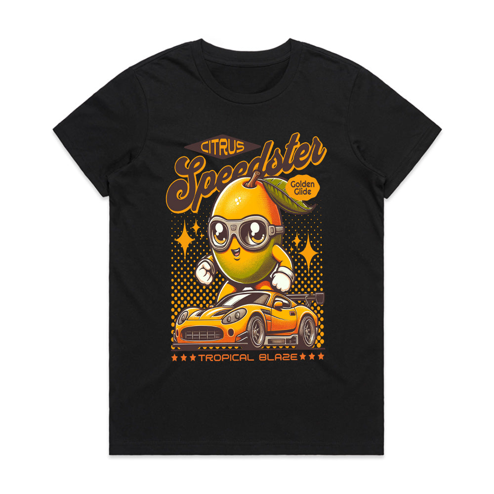Citrus Speedster – Tropical Blaze Racing T-Shirt