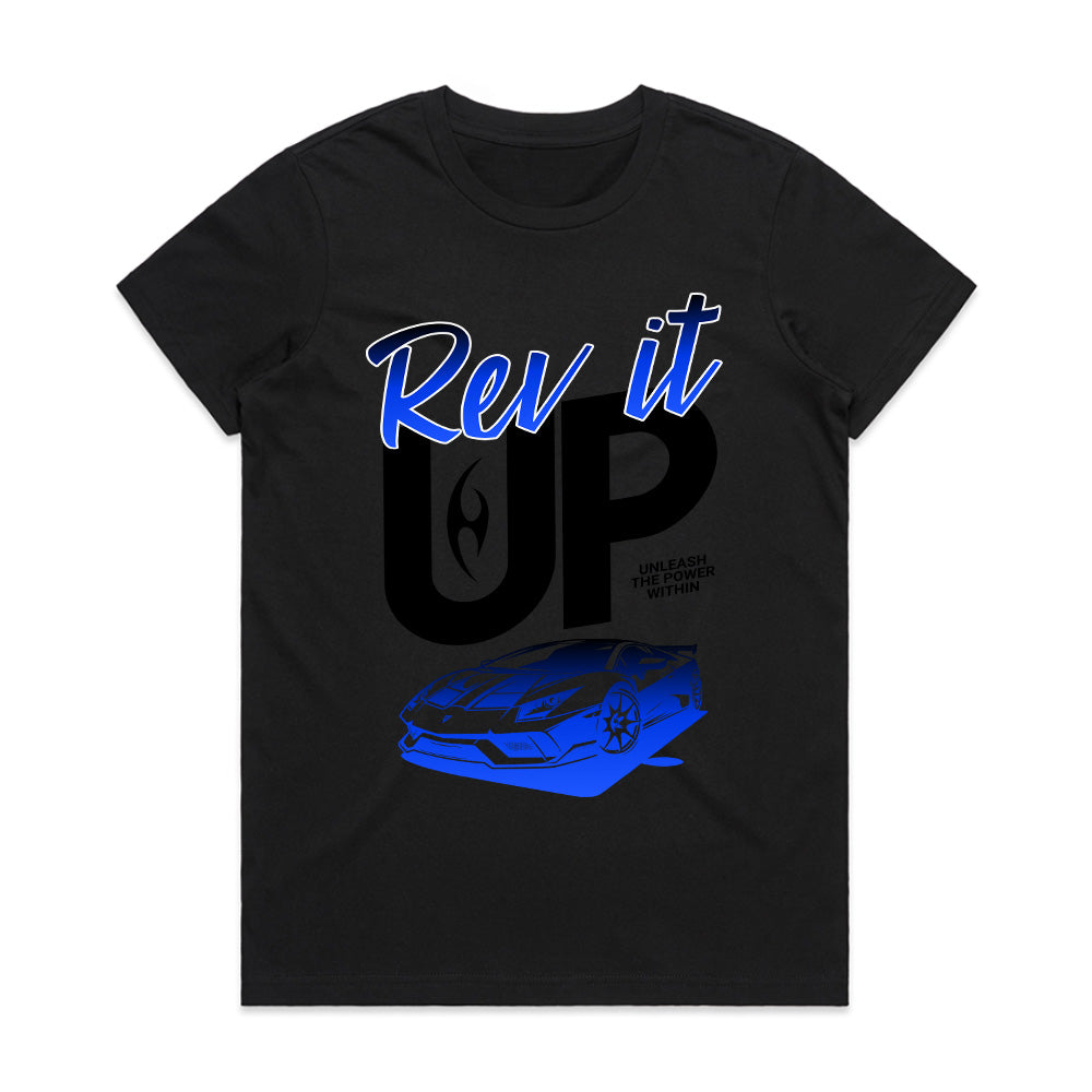 Rev It Up – Supercar Performance Streetwear T-Shirt