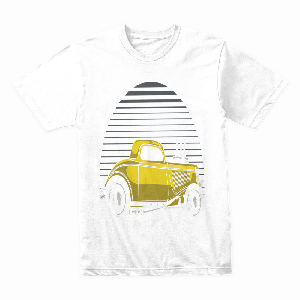 Retro Hot Rod Coupe – Classic Muscle Car T-Shirt
