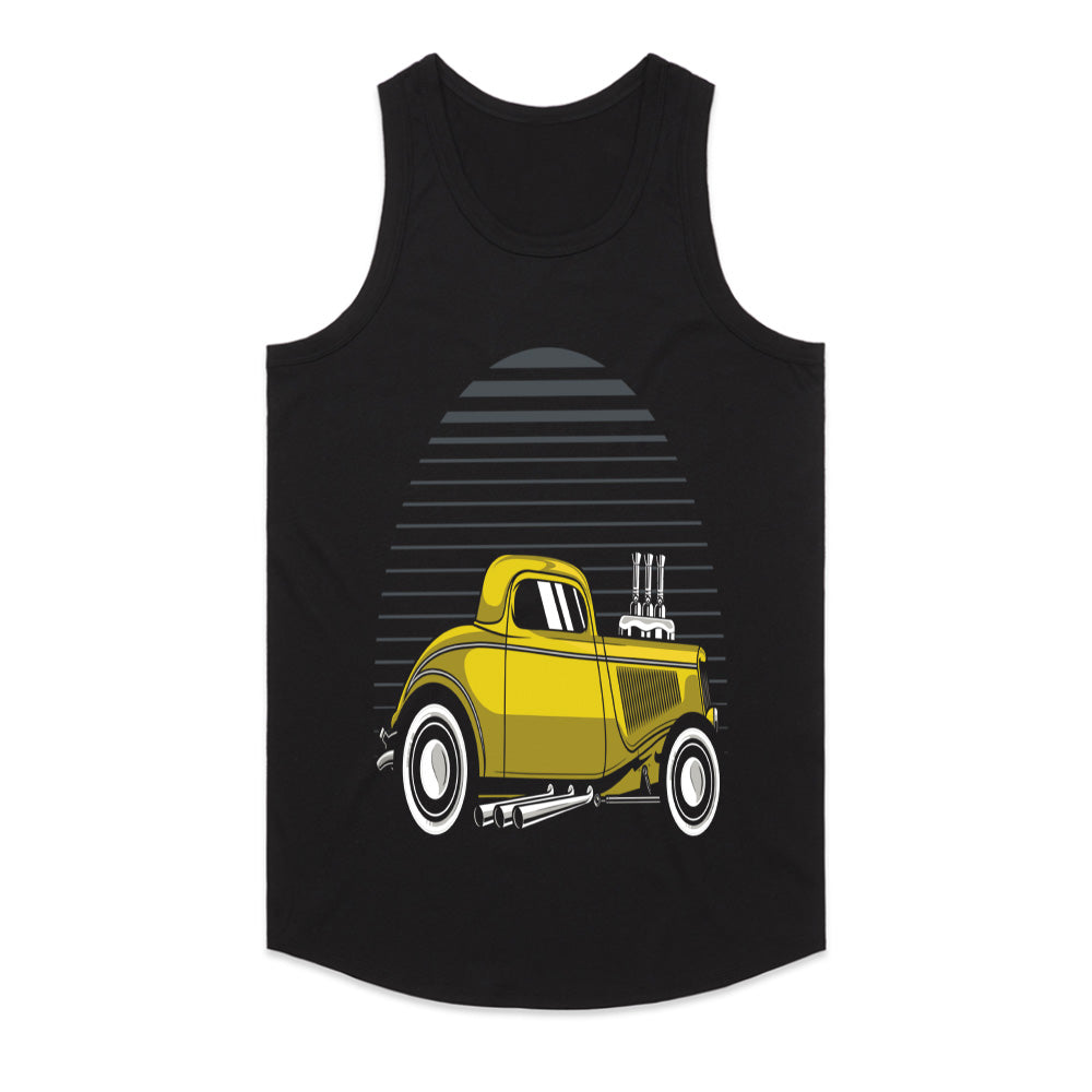 Retro Hot Rod Coupe – Classic Muscle Car T-Shirt
