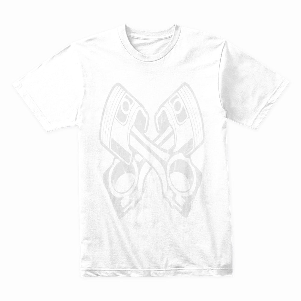 Crossed Pistons – Vintage Engine Gearhead T-Shirt