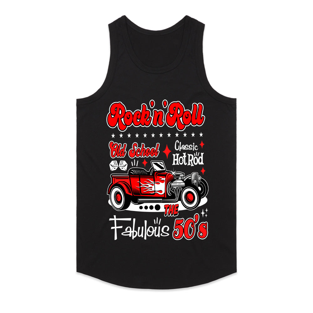 Rock ‘n Roll 50s Hot Rod – Vintage Rockabilly T-Shirt