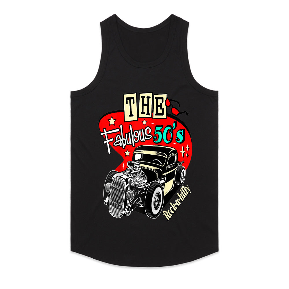 The Fabulous 50s Rockabilly Hot Rod T-Shirt – Vintage Classic Car Retro Style