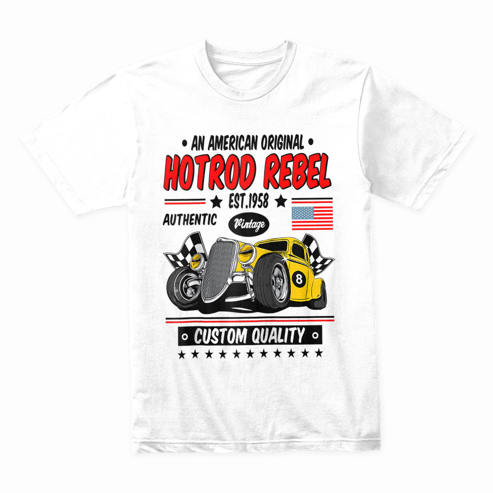 Hot Rod Rebel Sweatshirt – Vintage 50s Classic Car Racing Apparel"