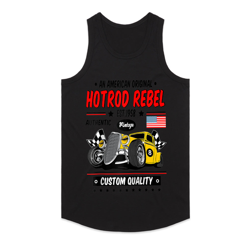 Hot Rod Rebel Sweatshirt – Vintage 50s Classic Car Racing Apparel"