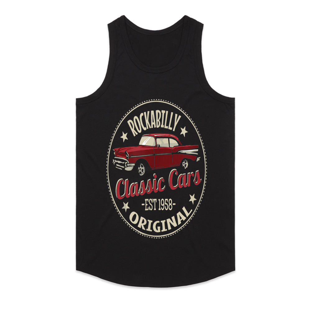 Rockabilly Classic Cars T-Shirt – Vintage 50s Retro Automotive Tee