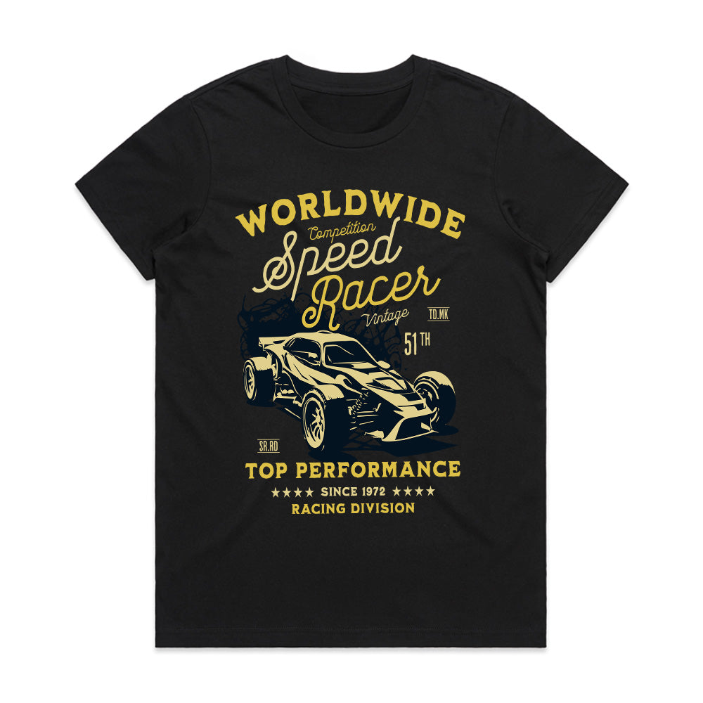 Worldwide Speed Racer – Vintage Racing Division T-Shirt