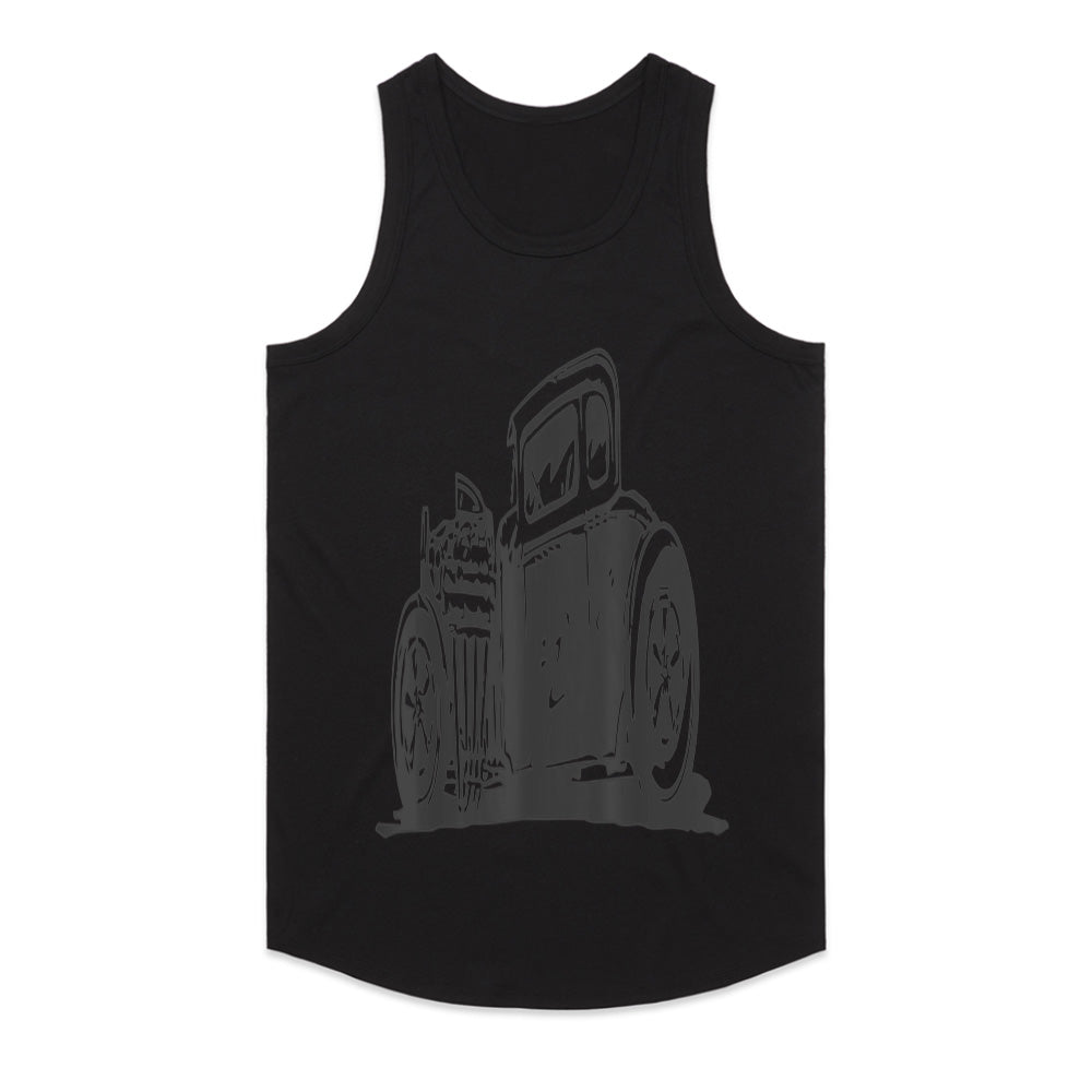 Stealth Hot Rod T-Shirt – Vintage Muscle Car Shadow Racer Tee