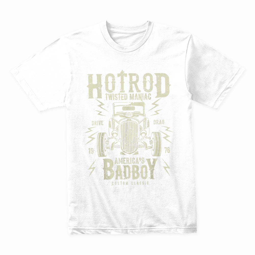 Hot Rod "America’s Bad Boy" T-Shirt – Vintage Drag Racing Classic Car Tee