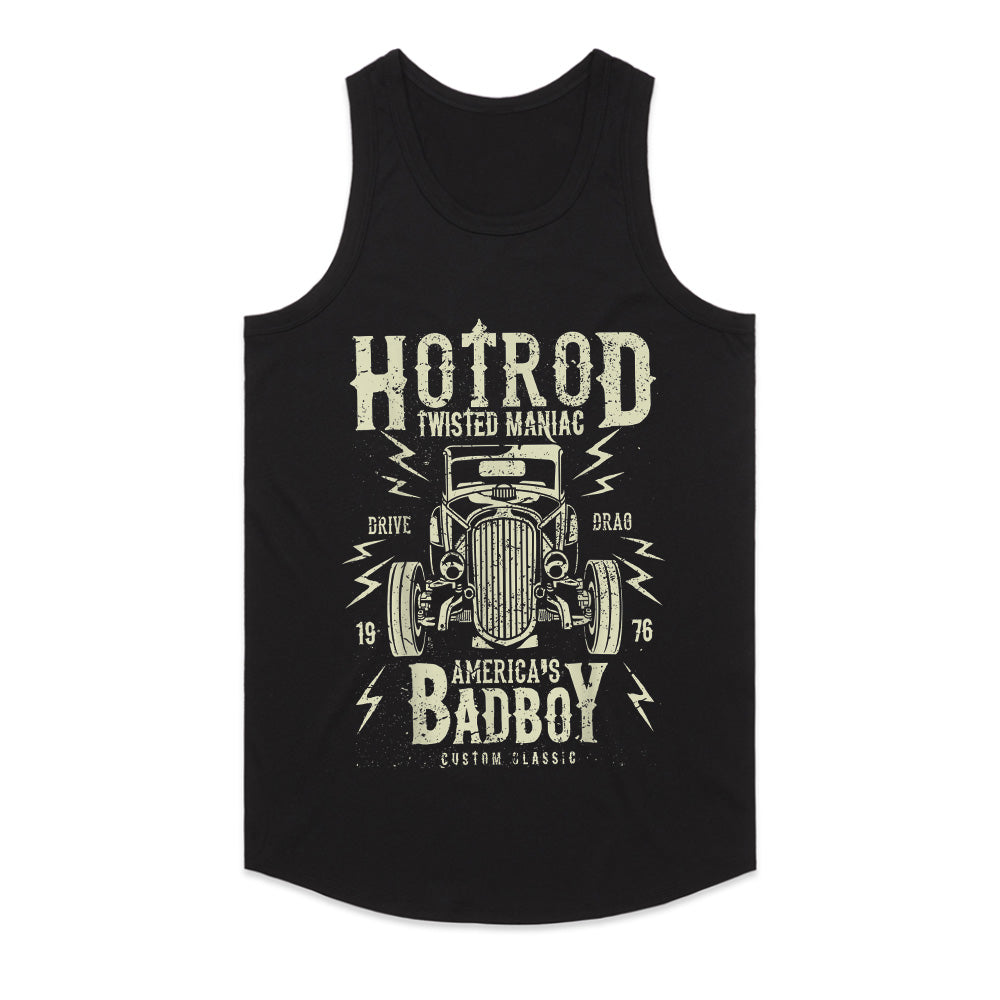 Hot Rod "America’s Bad Boy" T-Shirt – Vintage Drag Racing Classic Car Tee