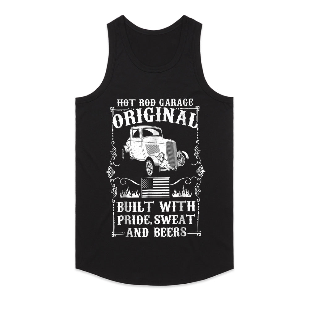 Hot Rod Garage Original T-Shirt – Classic Coupe Car Enthusiast Tee