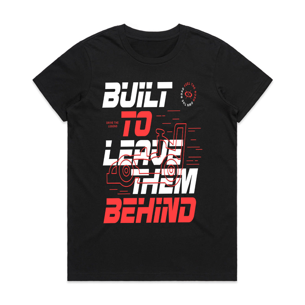Built to Leave Them Behind – Speed & Power Racing Tee