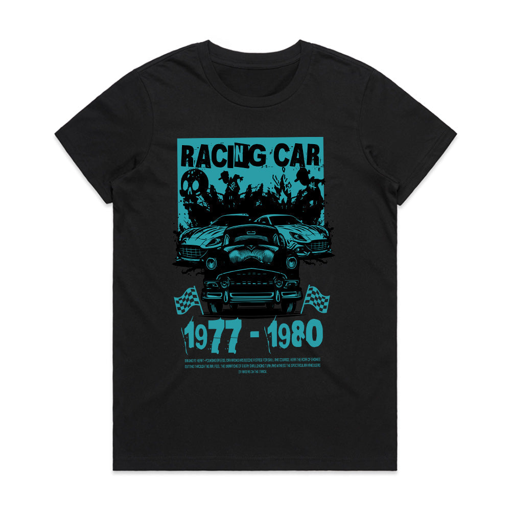 Retro Racing Car Legends – Vintage 1977-1980 Streetwear T-Shirt