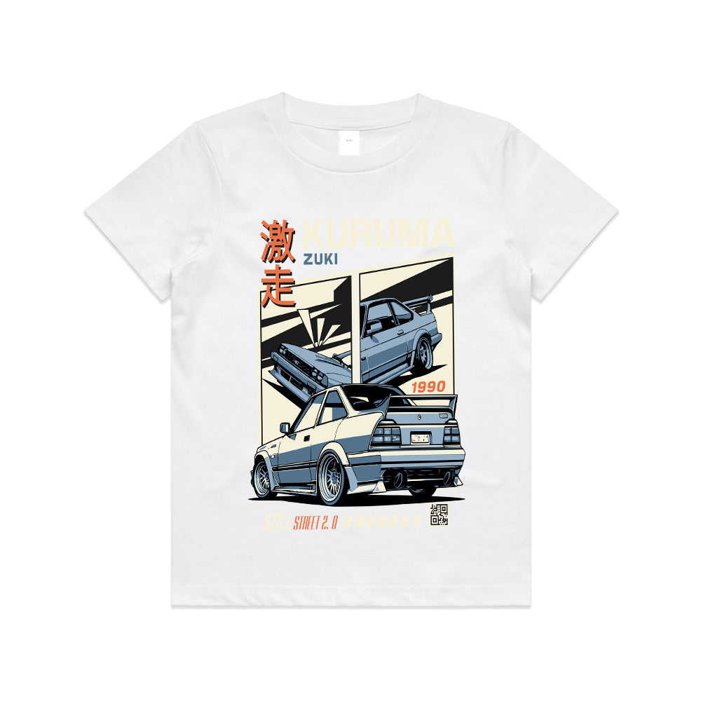 KURUMA ZUKI – 90s Gekisou Street Machine T-Shirt