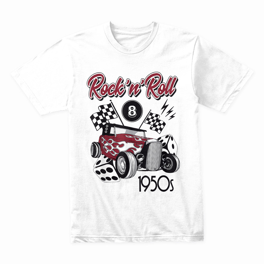 Rock ‘n’ Roll 50s Hot Rod Vintage T-Shirt