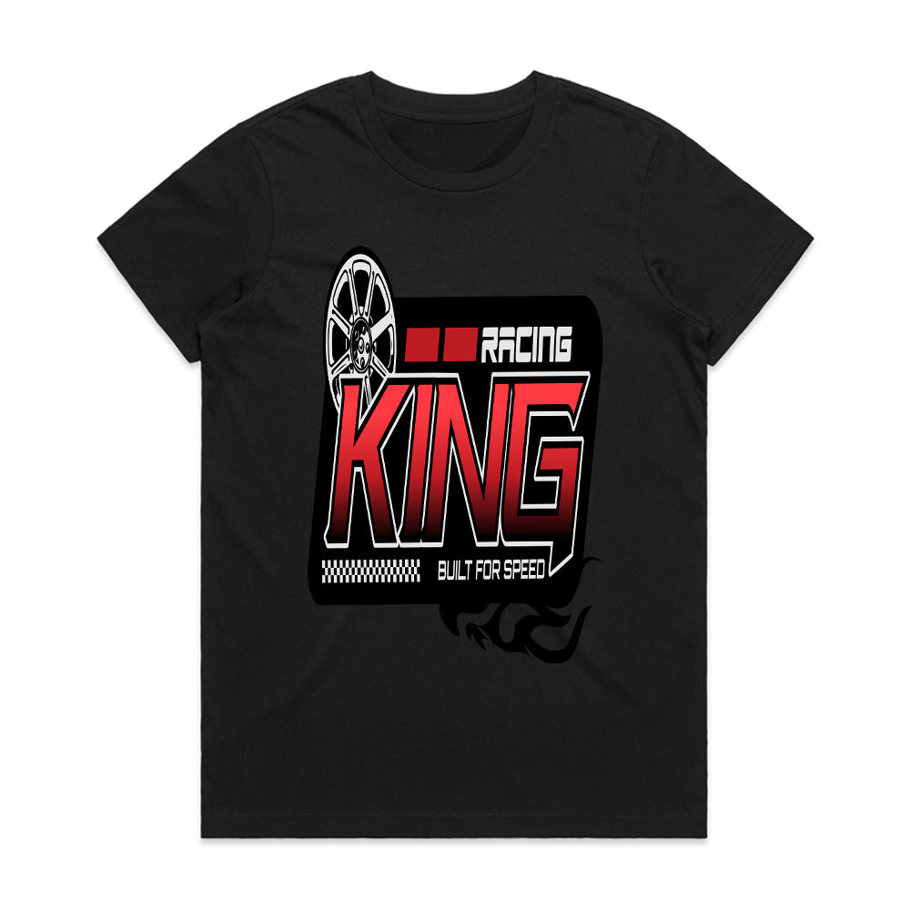 Racing King – Built for Speed Motorsport Streetwear T-Shirt