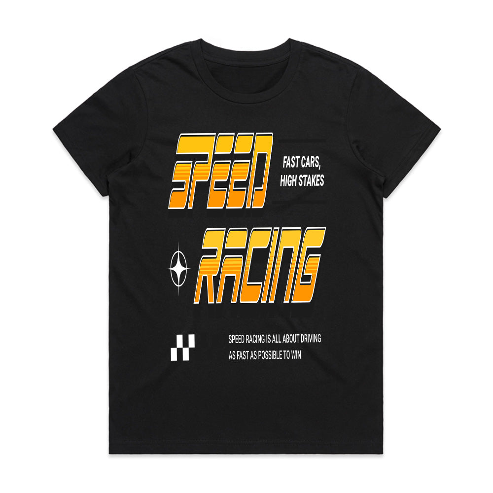 Speed Racing – Fast Cars, High Stakes Motorsport T-Shirt