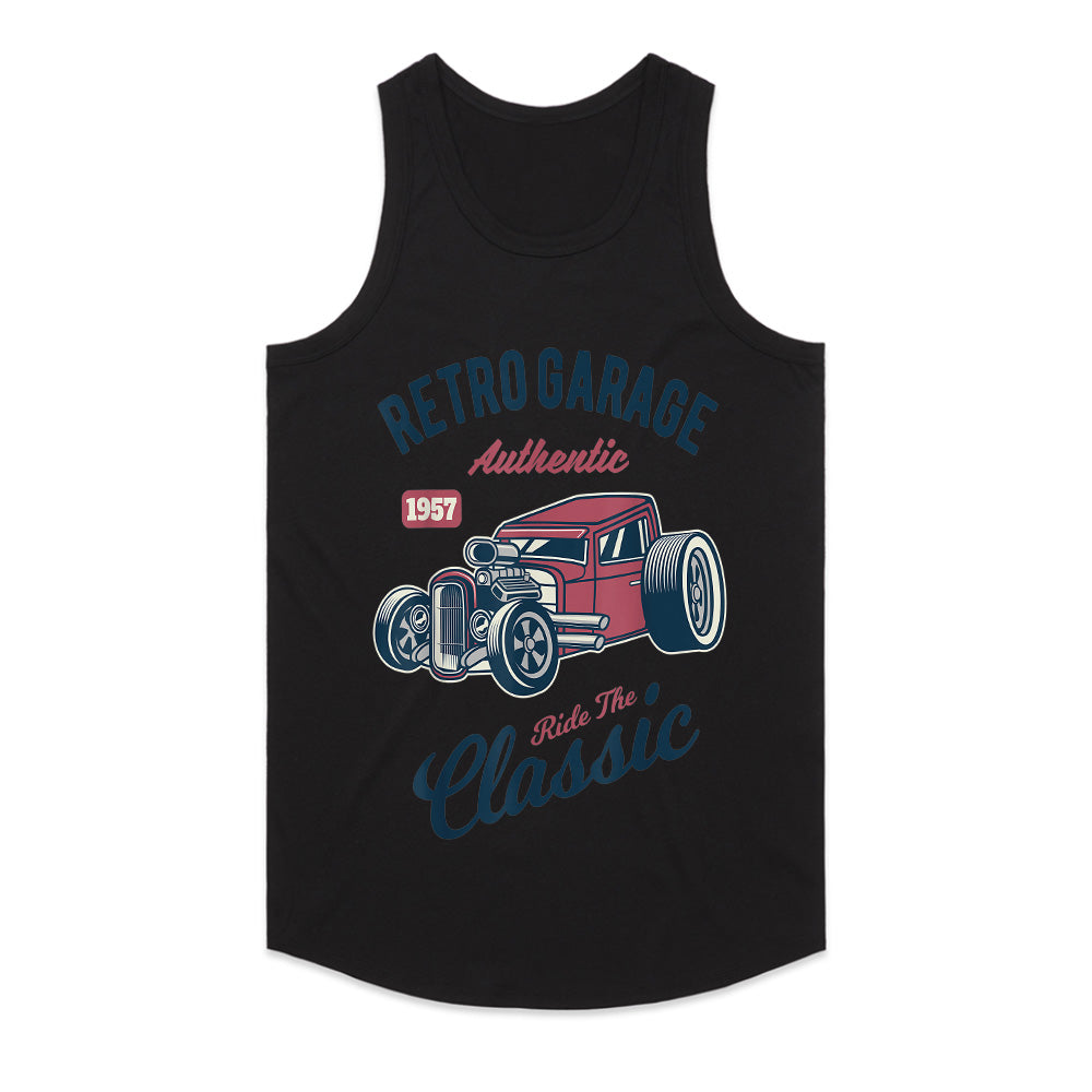 Retro Garage Classic Hot Rod T-Shirt – 1957 Authentic Ride