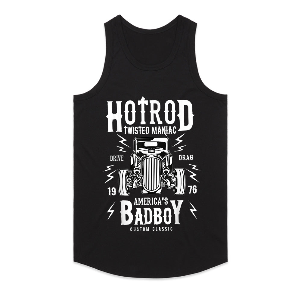 Hot Rod Twisted Maniac T-Shirt – America's Bad Boy Custom Classic