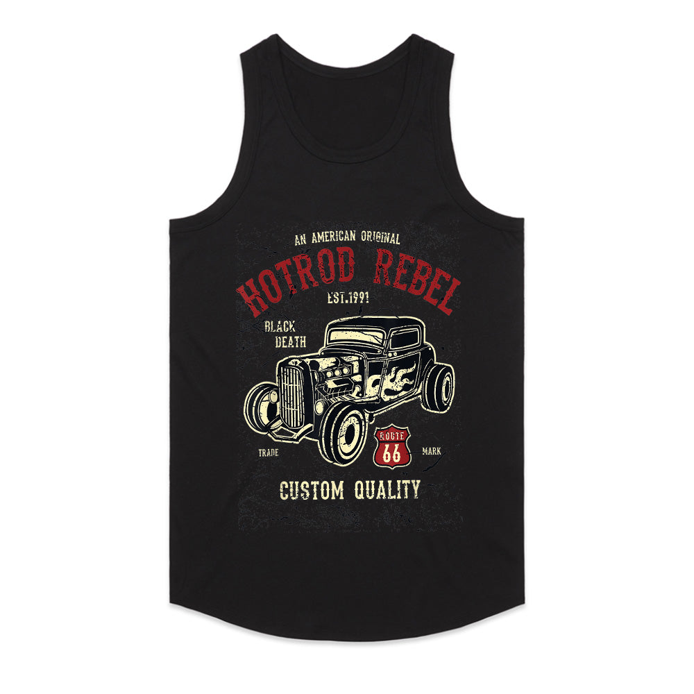 Hot Rod Rebel Route 66 T-Shirt – Vintage Custom Quality Classic