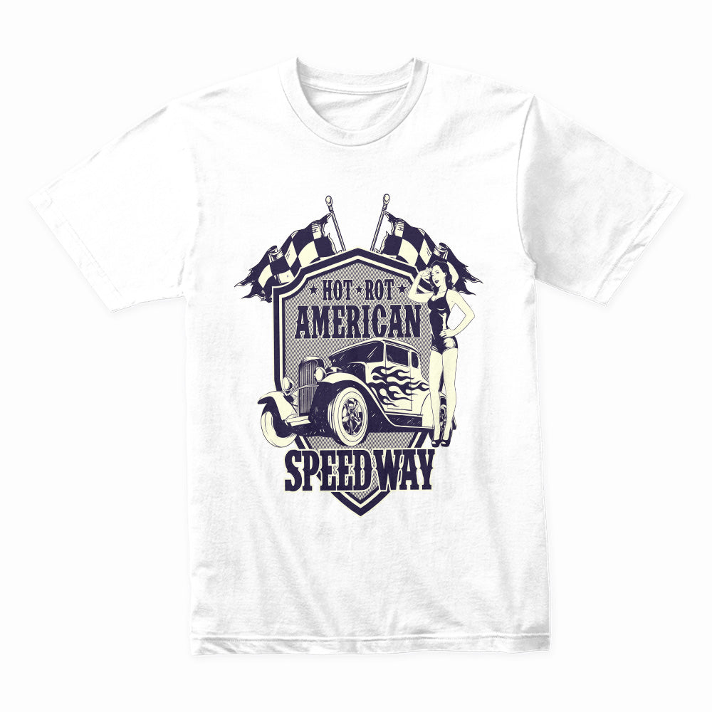 Hot Rod American Speedway T-Shirt – Vintage Racing Classic