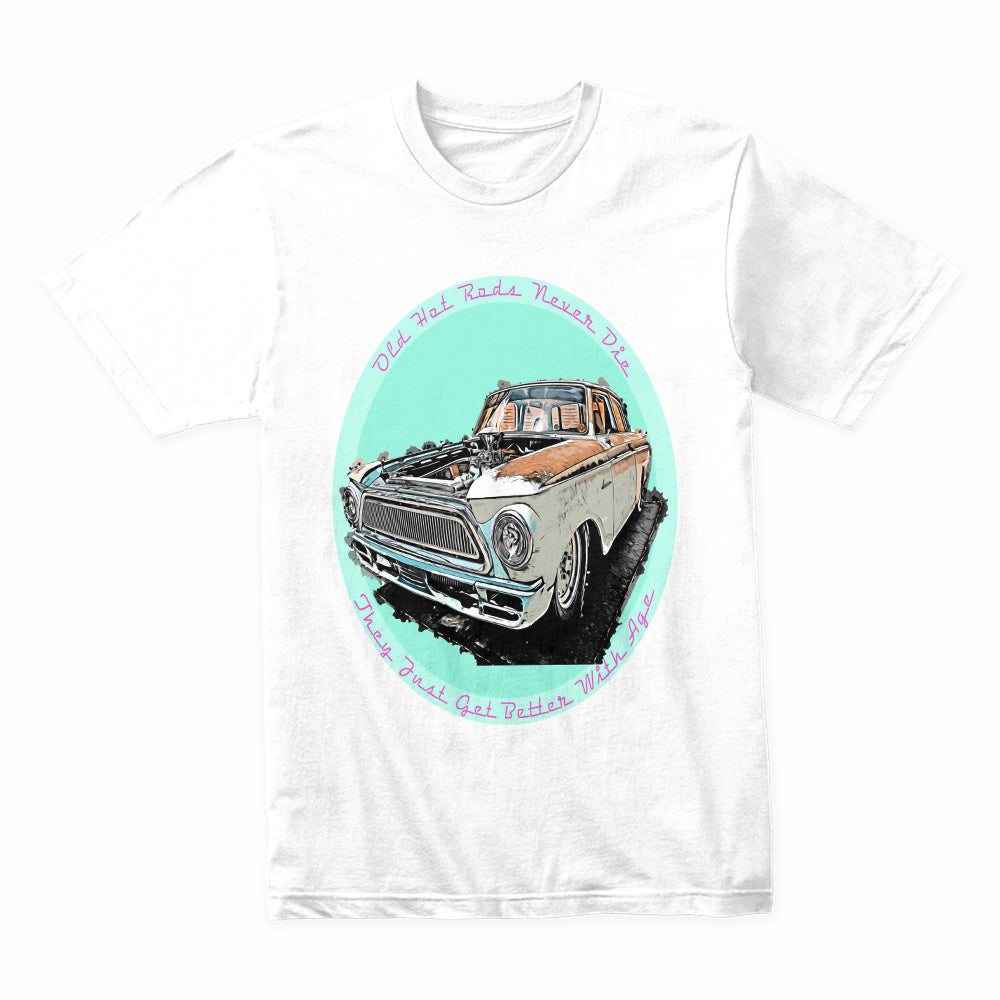 Vintage Hot Rod T-Shirt – Classic American Muscle Car Design