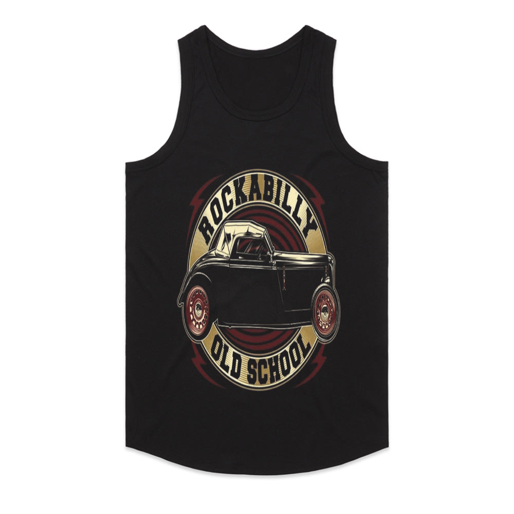 Rockabilly Old School Hot Rod T-Shirt – Vintage Classic Car Retro Style