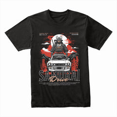 Samurai Drive – AE86 JDM Warrior Graphic T-Shirt