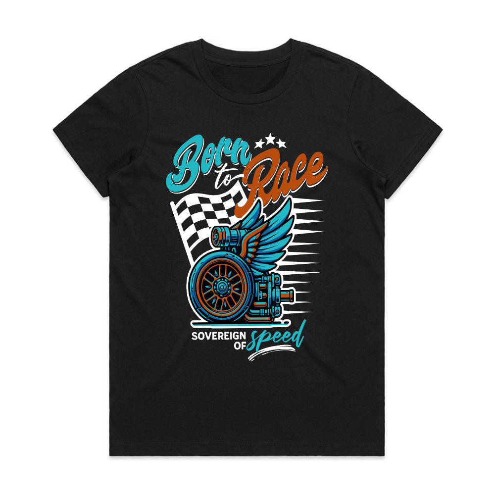 Born to Race – Sovereign of Speed Streetwear T-Shirt