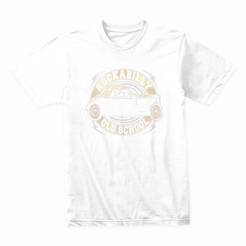 Rockabilly Old School Hot Rod T-Shirt – Vintage Classic Car Retro Style