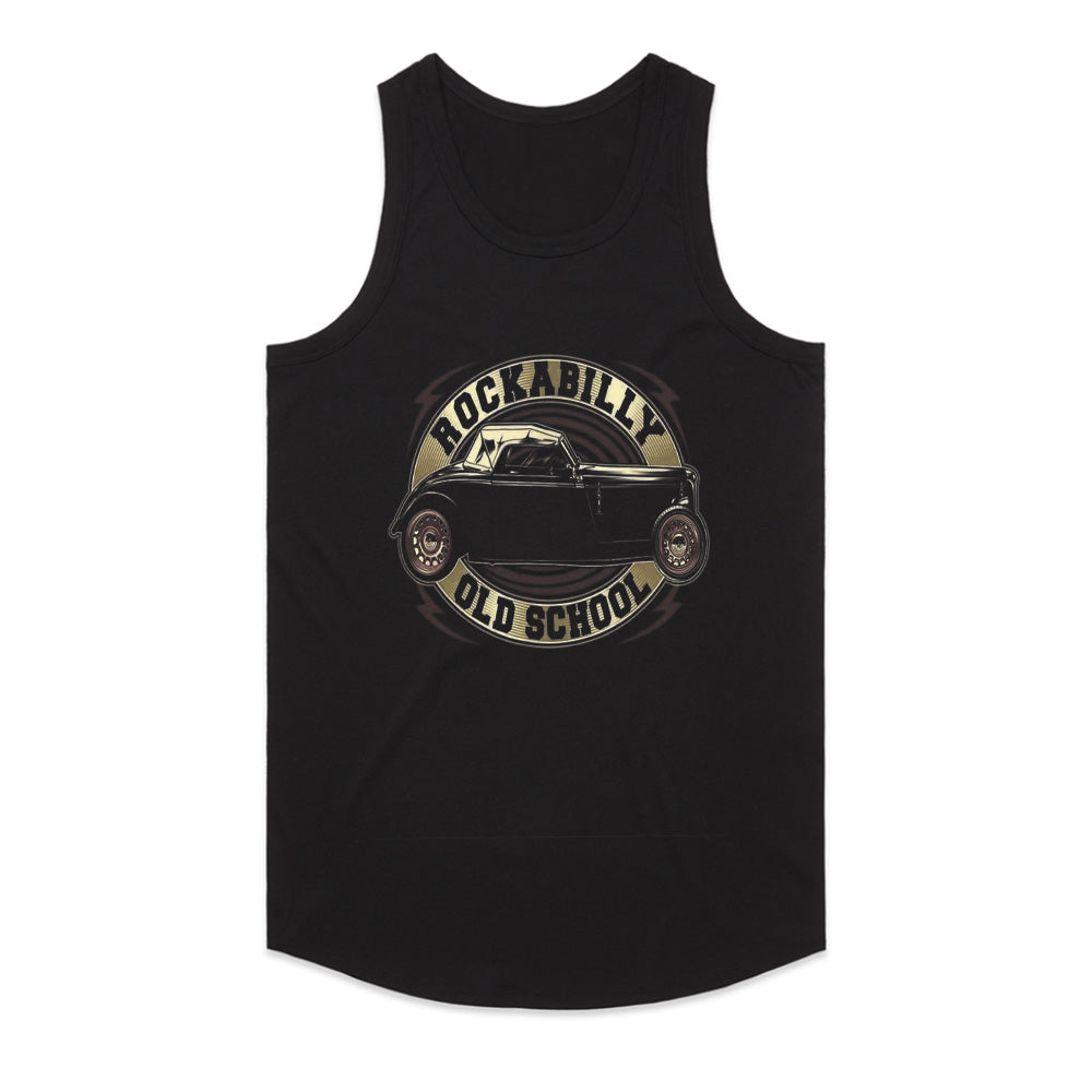 Rockabilly Old School Hot Rod T-Shirt – Vintage Classic Car Retro Style