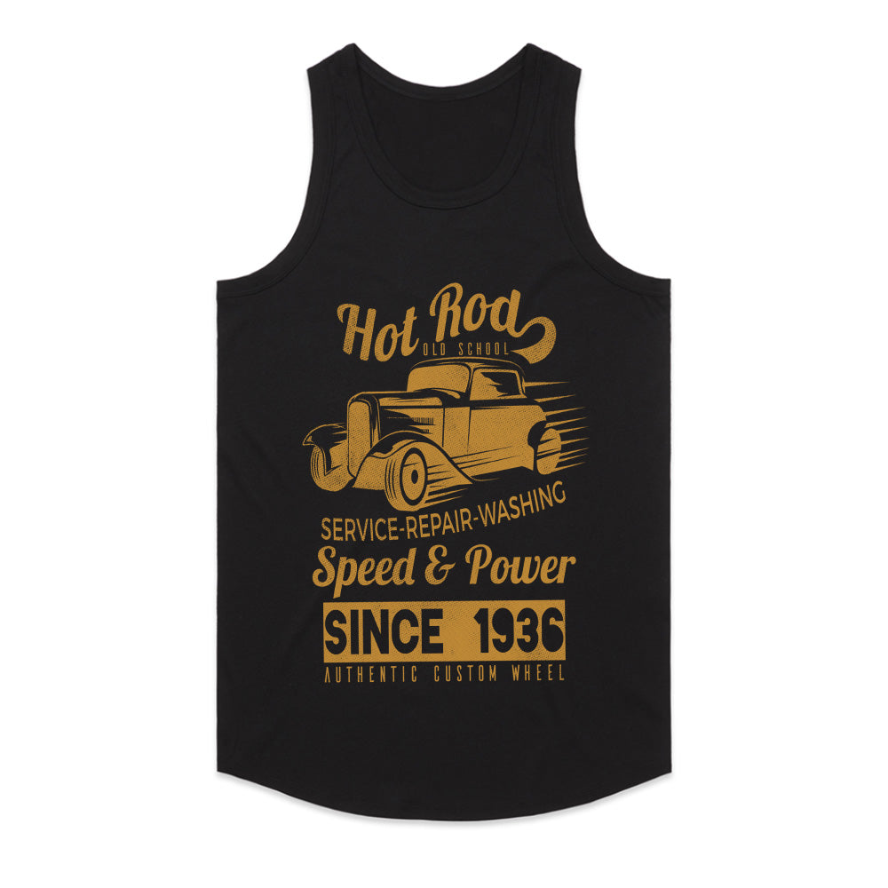 Hot Rod Old School T-Shirt – Vintage Speed & Power Classic Car Design