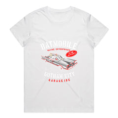 Batmobile Gotham City Garage T-Shirt – Classic Heroic Ride!