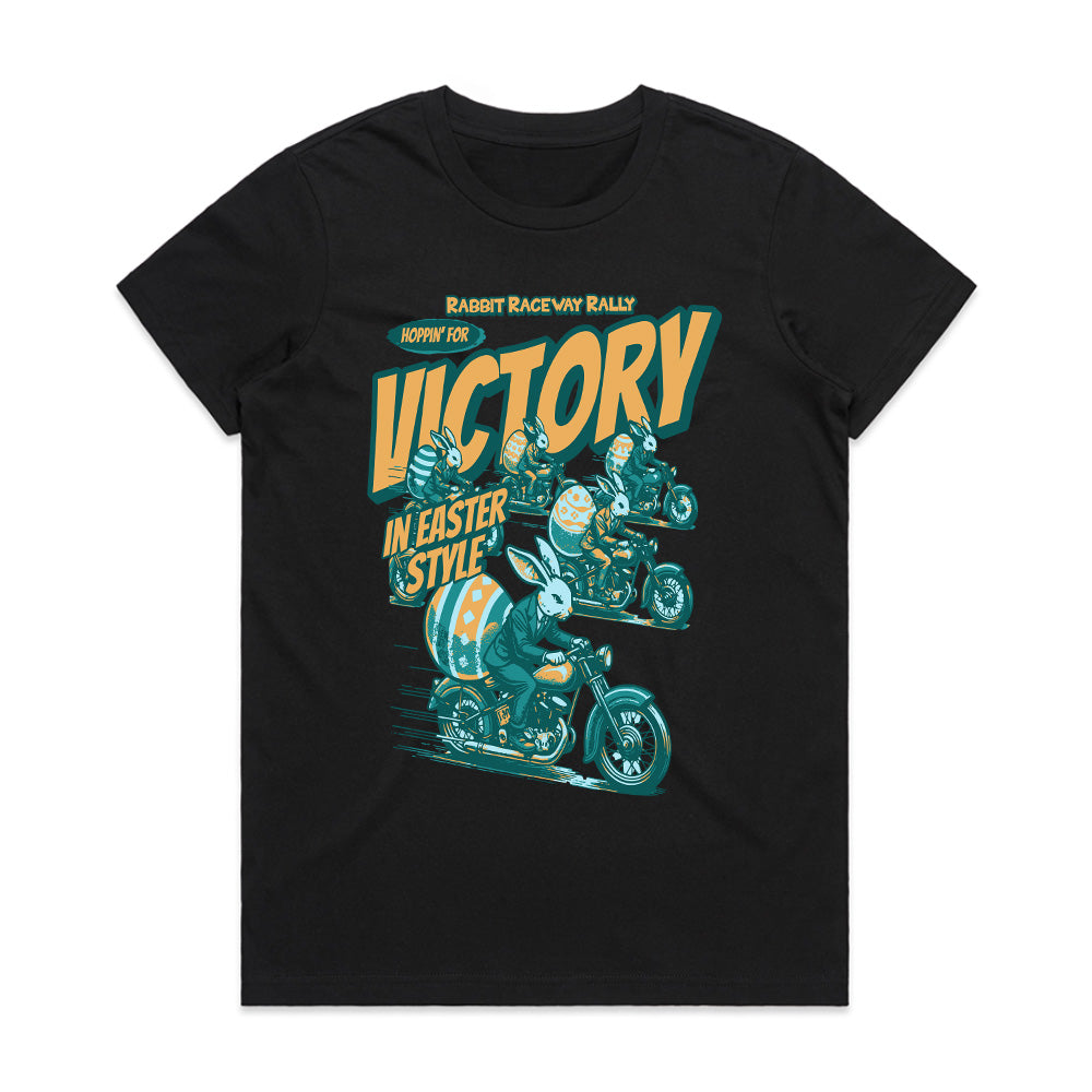 Easter Speedway: Rabbit Raceway Victory Graphic Tee