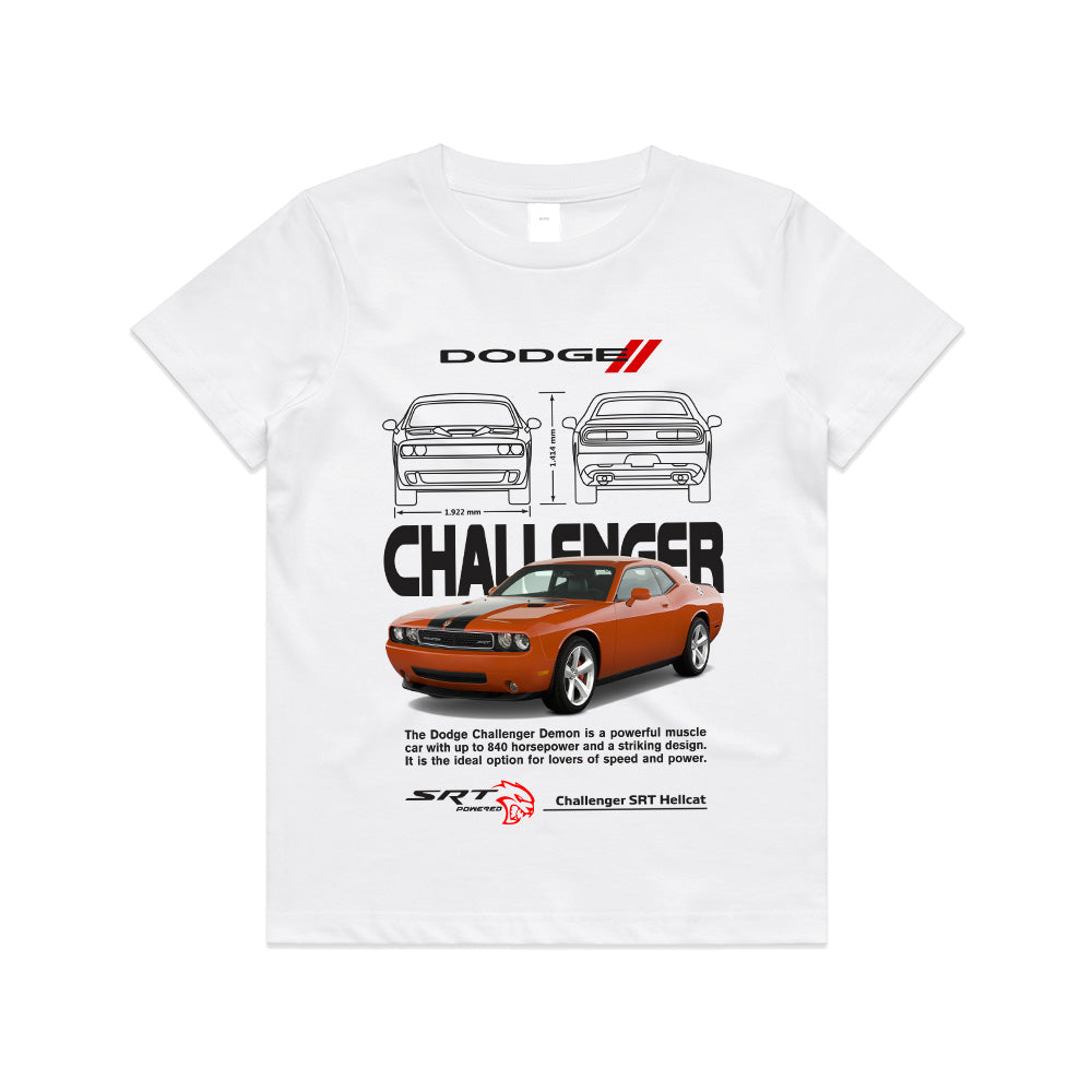 Dodge Challenger – Modern Muscle Heritage T-Shirt