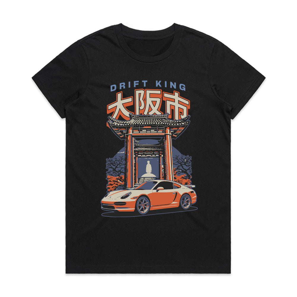 DRIFT KING Osaka City T-Shirt – Speed Meets Tradition