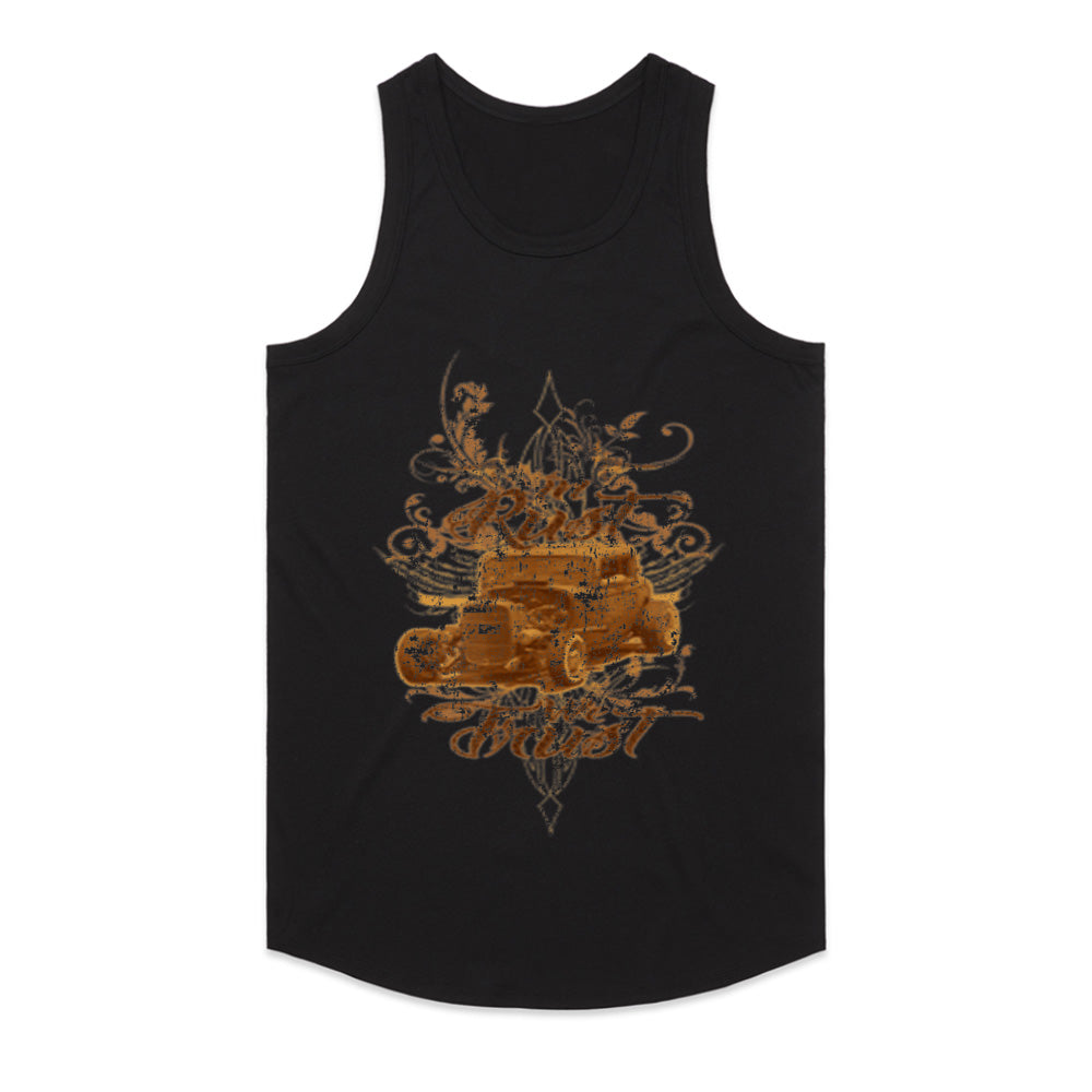 In Rust We Trust" T-Shirt – Vintage Hot Rod Rat Rod Custom Car Design
