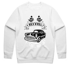 Rock 'n' Roll Old School 1958 Rebel Rules T-Shirt – Vintage Classic Car Retro Tee