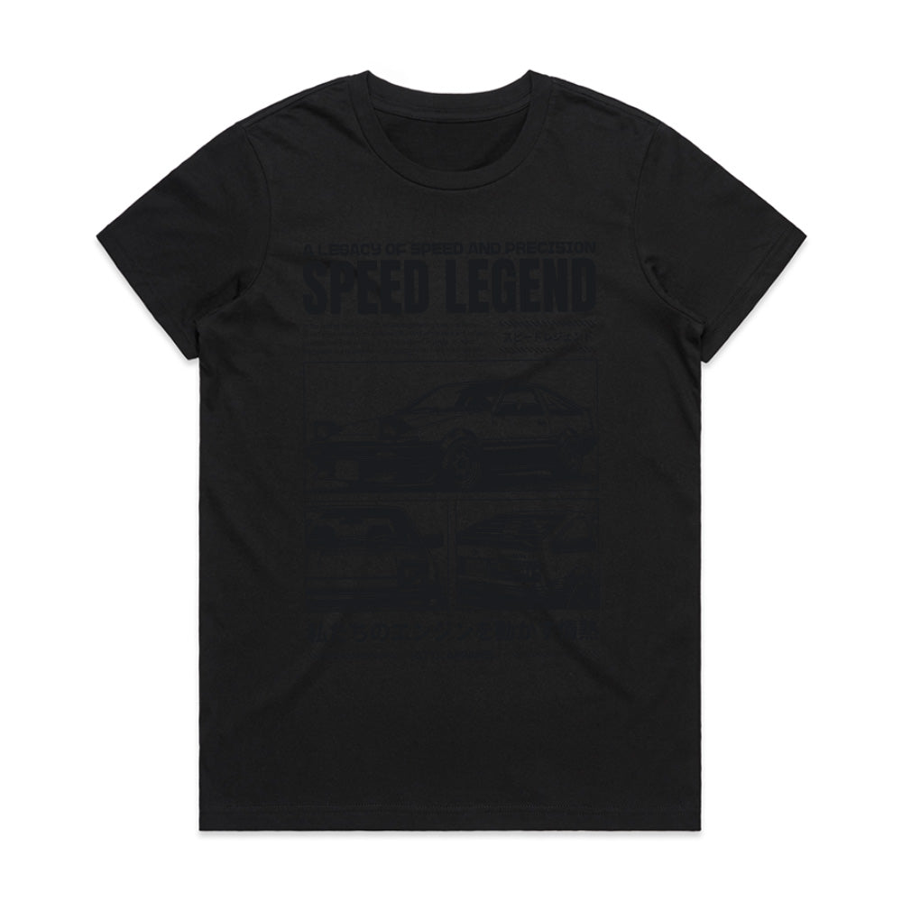 SPEED LEGEND T-Shirt – Subtle JDM Stealth Racing Design
