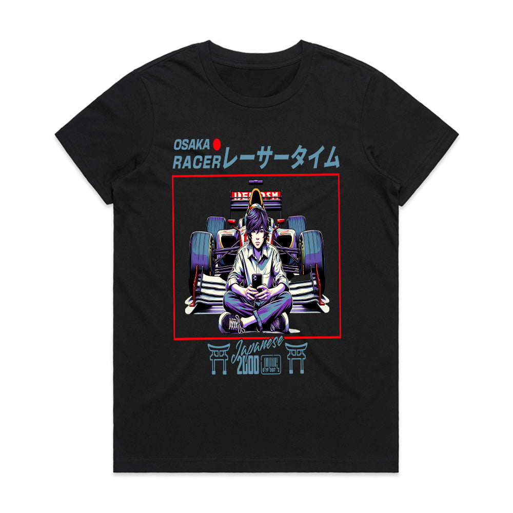 OSAKA RACER T-Shirt – Futuristic Formula Streetwear