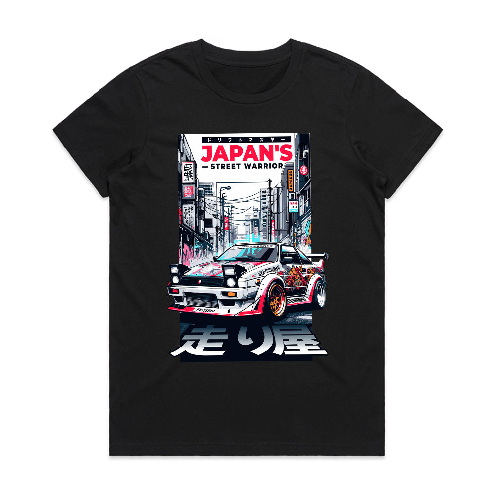 JAPAN’S STREET WARRIOR T-Shirt – Drift Master Hashiriya Edition