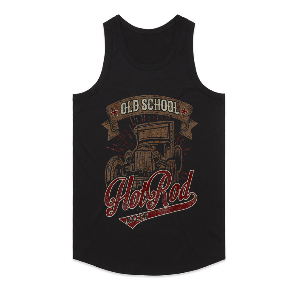 Old School Hot Rod Racer – Vintage Car Enthusiast T-Shirt