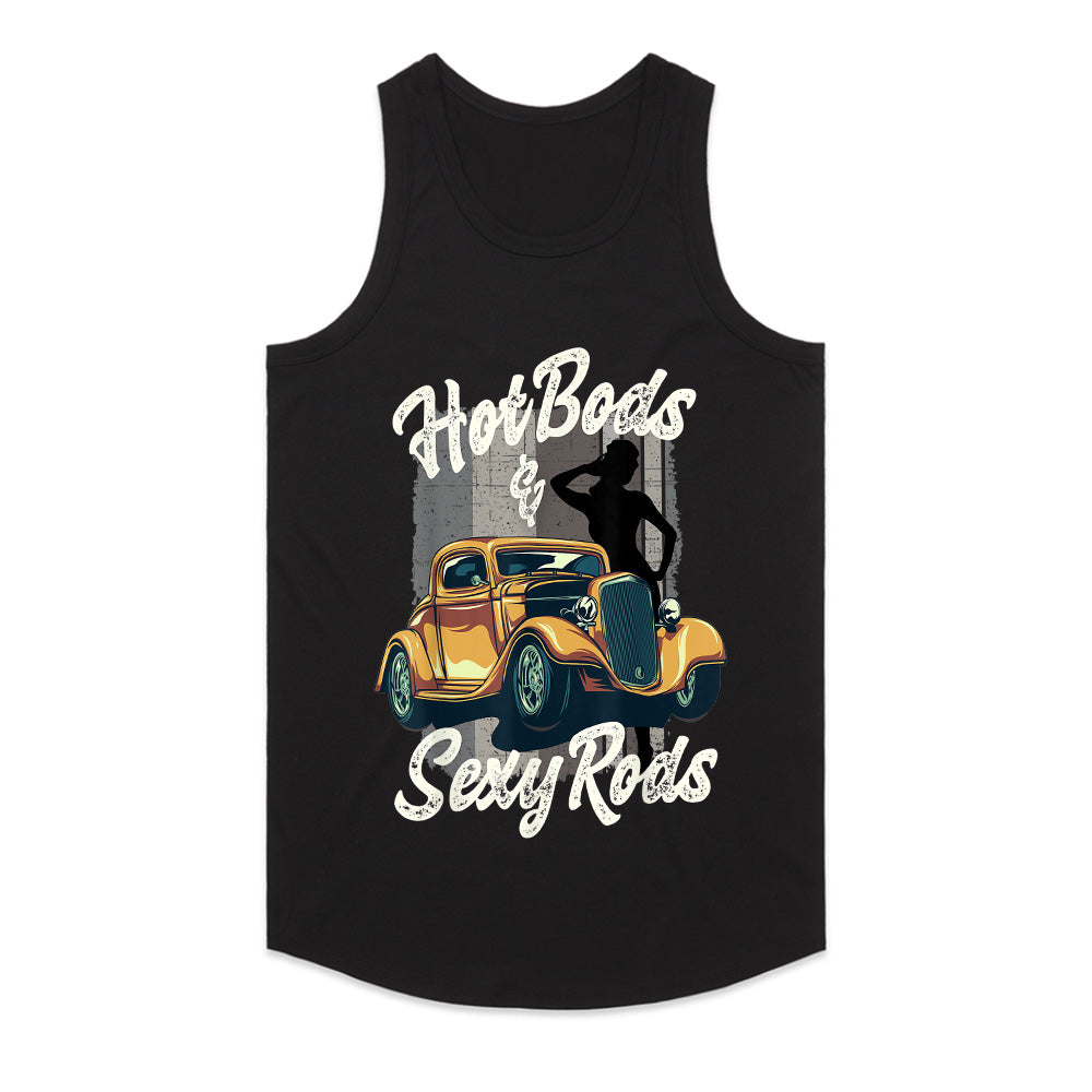 Hot Bods & Sexy Rods – Vintage Hot Rod Classic Car T-Shirt